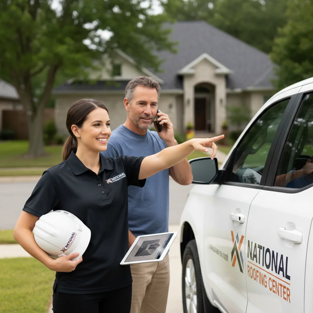 National Roofing Center customer support in Stanfield